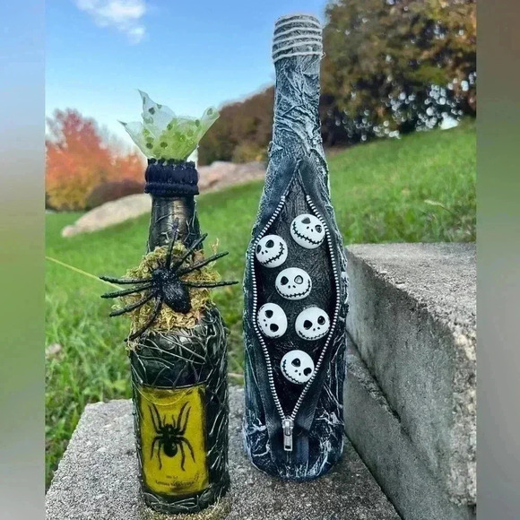 NEW JACK SKELLINGTON - The Nightmare Before Christmas - Halloween Potion ART - Picture 7 of 17